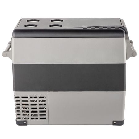12 Volt Refrigerator, 58 Qt Car Refrigerator, Dual Zone Portable Freezer, Cooler Compressor Freezer with 12/24V DC and 110-240V AC, Freezer Fridge Cooler, for Car, Truck RV, Camping and Home Use
