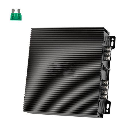 2 Channel Car Audio Amplifier 2 Ohm Stable Bridgeable Class A/B Full Range Stereo Amp Max Power 2 x 300W @ 4 Ohm / 2 x 600W @ 2 Ohm for Car SUV Truck Off-Road