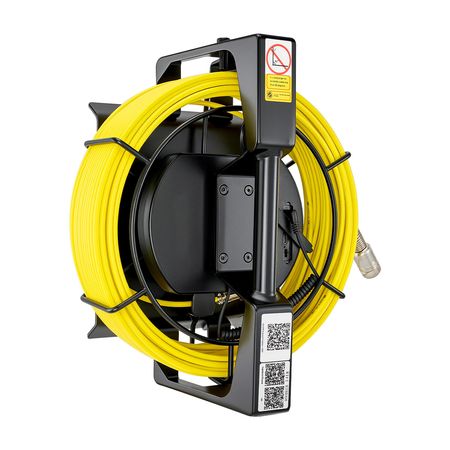 2026 Upgraded Sewer Camera with WiFi, 98.4ft/30m Drain Pipeline Camera, IP68 Snake Plumbing Cameras with Light- 12 LEDS, Wireless WiFi Connectivity to Phone/Tablet for Sewer Duct Pipe Inspection
