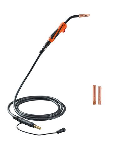 250Amp Mig Welding Gun with 15FT Cable, Compatible with LincoIn Power MlG 200, 215, 216, 255 and Wire-Matic 255 Welders, Suitable for 0.035" and 0.045" Welding Wires