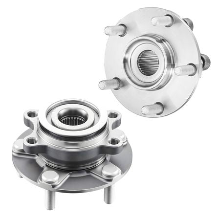 2PCS Front Wheel Bearing & Hub Assembly Fit for 2014-2015 Nissan Rogue Select S Sport Utility 2013 Advance 2012 Sentra SE-R Spec V Sedan 4-Door 2.5L OEM 513298, Wheel Bearing Hub Assembly Set