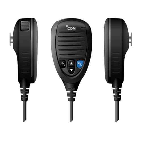 Icom HM205RB Speaker Mic F/m506 Rear Connector