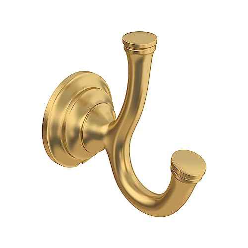 American Standard 7052210.GN0 7052.210 Delancey Double Robe Hook, Brushed Cool Sunrise (Gold)