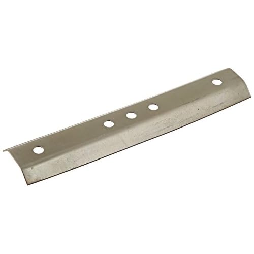 Hyde Tools 11150 Lifetime Pull Scraper Heavy Duty High-Carbon Steel Replacement 2-Edge Blade, 5", Black/Silver