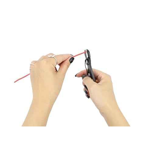 10-30 AWG Micro Adjustable Wire Stripper Tool, Small Wire Cutter for Small Gauge wire, With a wire size setting.