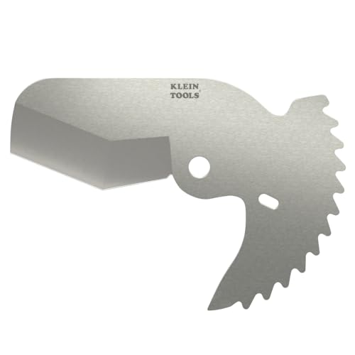 Klein Tools 50064 1-1/4-Inch Ratcheting PVC Pipe Cutter Replacement Blade for Cat. No. 50063, Cuts 40/80 PVC, CPVC, and PEX Pipes