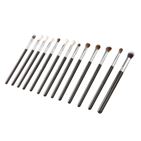 34-Piece Makeup Brush Set, Professional Brushes Kit for Foundation Blending Eyeshadow Concealer Blush - with Soft Bristles, Ergonomic Wood Handle, Travel-Friendly Case Included