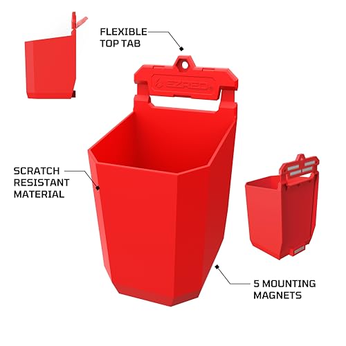 EZRED EZPOUCH Flexible Magnetic Storage Pouch, Holds Tools and Accessories