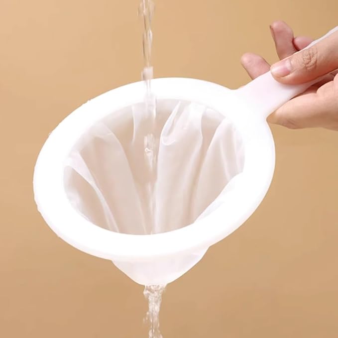 Kitchen Ultra-Fine Nylon Mesh Strainer I Filter Spoon Sieve