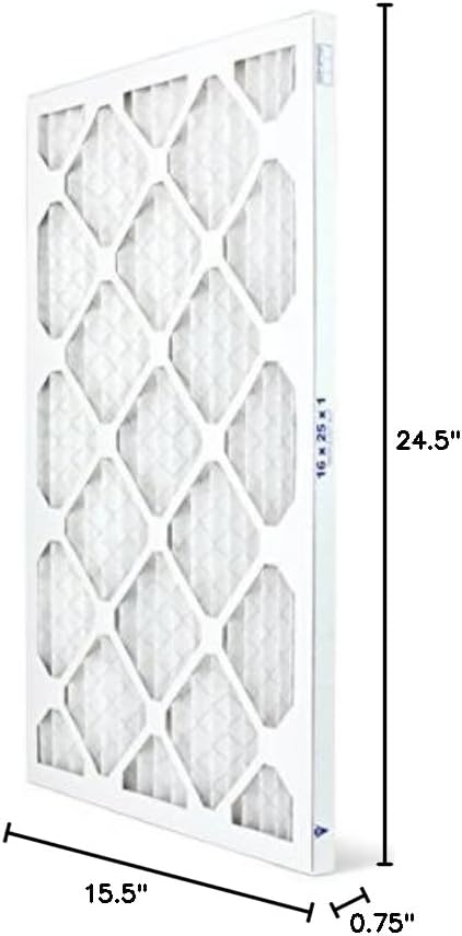 AIRX FILTERS WICKED CLEAN AIR. DUST 16x25x1 MERV 8 Pleated Air Filter