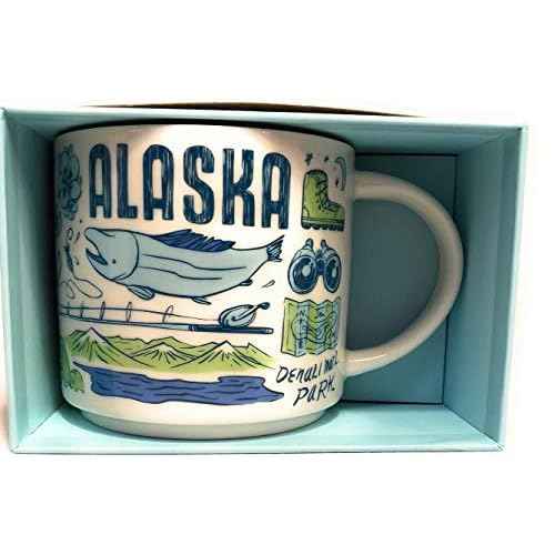 Starbucks ALASKA Been There Series Across the Globe Collection Coffee Mug 14 Ounce