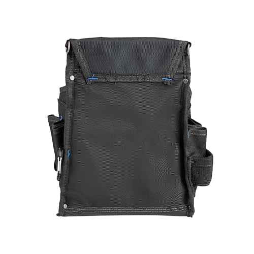 Dead On Tools HDP222496 Pro Electricians Professional Pouch, Black|black
