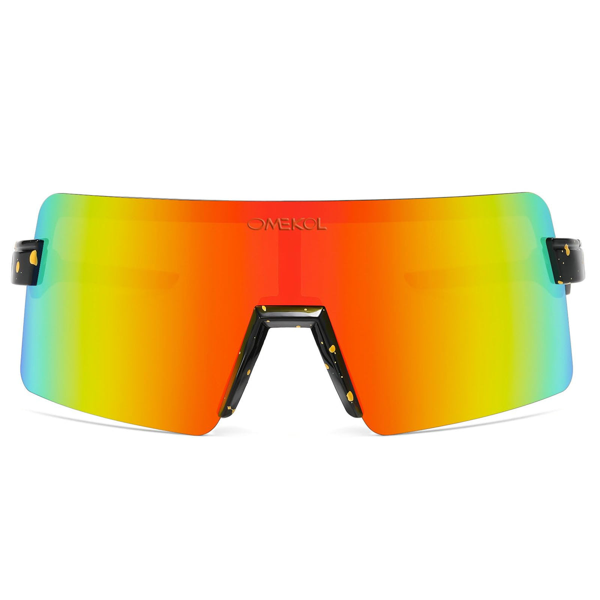 OMEKOL Age 8-18 Youth Polarized Baseball Sunglasses Boys Girls Sports Sun Glasses UV400 Goggles Head Width Less Than 5 Inch - AP3-S