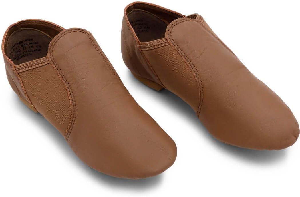 Capezio E-Series Jazz Slip On, Skintone 60, 6 M