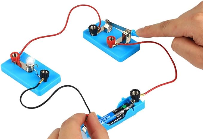 DC Electric Motor Circuit Board Kit, Science Experiments Educational Circuits Learning Kits Set for Kids DIY STEM Toys Engineering Project