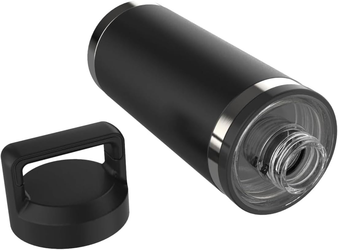 Replacement for YETI Lid Chug Cap Rambler Bottle, Screw Top Lid Replacement Fits for 18oz/ 26oz/ 36oz/ 64oz Cap Cover Water Bottle Parts Accessorie