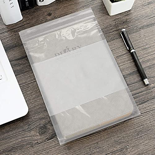 APQ Plastic Reclosable Zipper Bags, 9 x 12 Inches. 1000 Pack White Block Reclosable Bags. 4 Mil Reclosable Zip Bags Clear. Waterproof Plastic Jewelry Bags. Durable Reclosable Poly Bags - size: 9" x 12" / 1000 Pack