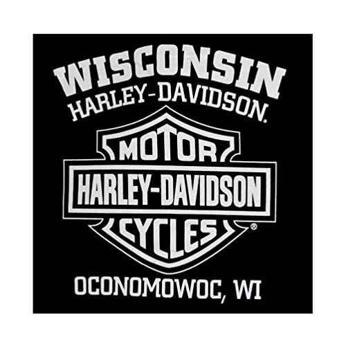 Harley-Davidson Men's Sweatshirt Willie G Skull H-D Pullover Black 30296648