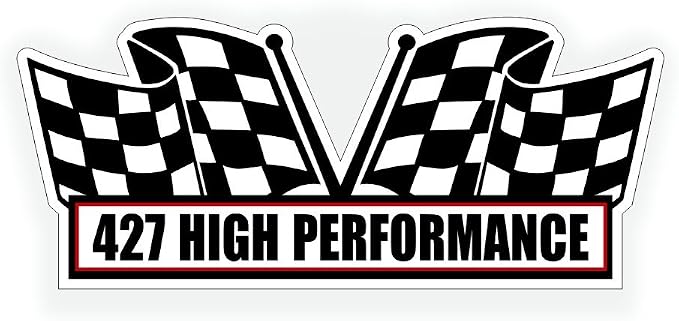 2X Engine Window Air Cleaner Sticker Decal