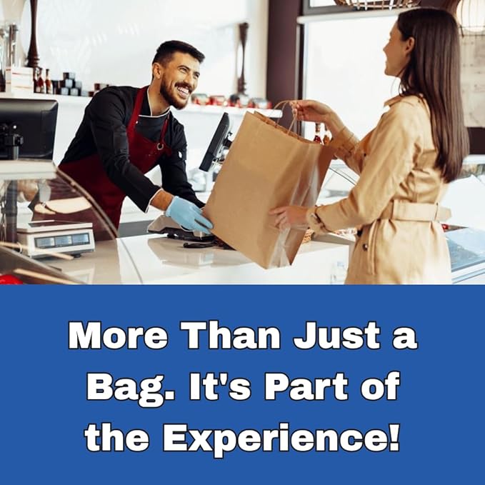 ASSUREPAK Kraft DIY Paper Bags, 16" x 6" x 12", 110 GSM, 250 Count