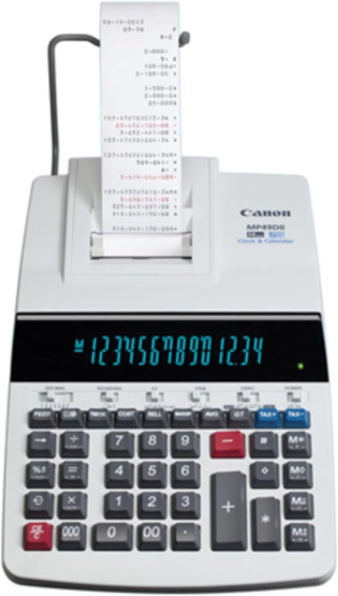 Canon Office Products MP49DII Desktop Printing Calculator