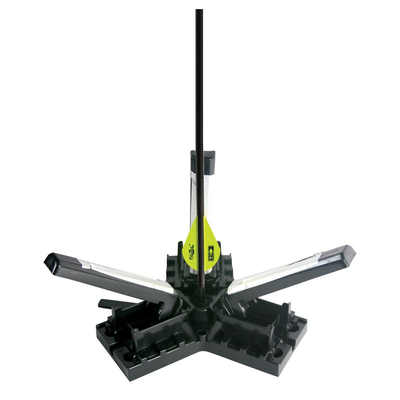 Bohning 12962 Helix Tower Fletching Jig , Black, 2.25" Vanes