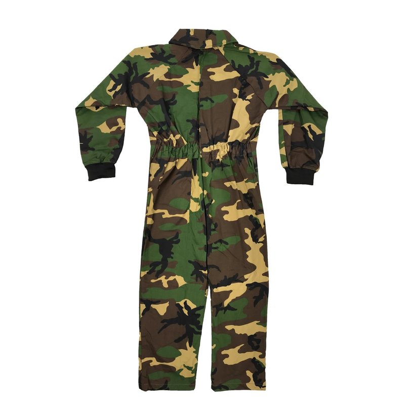 Maddog Durable Ripstop Step-In Coveralls | Full Body Paintball, Airsoft, Mechanic, Outdoor Work Protective Wear Jumpsuit - Camoflauge - Small