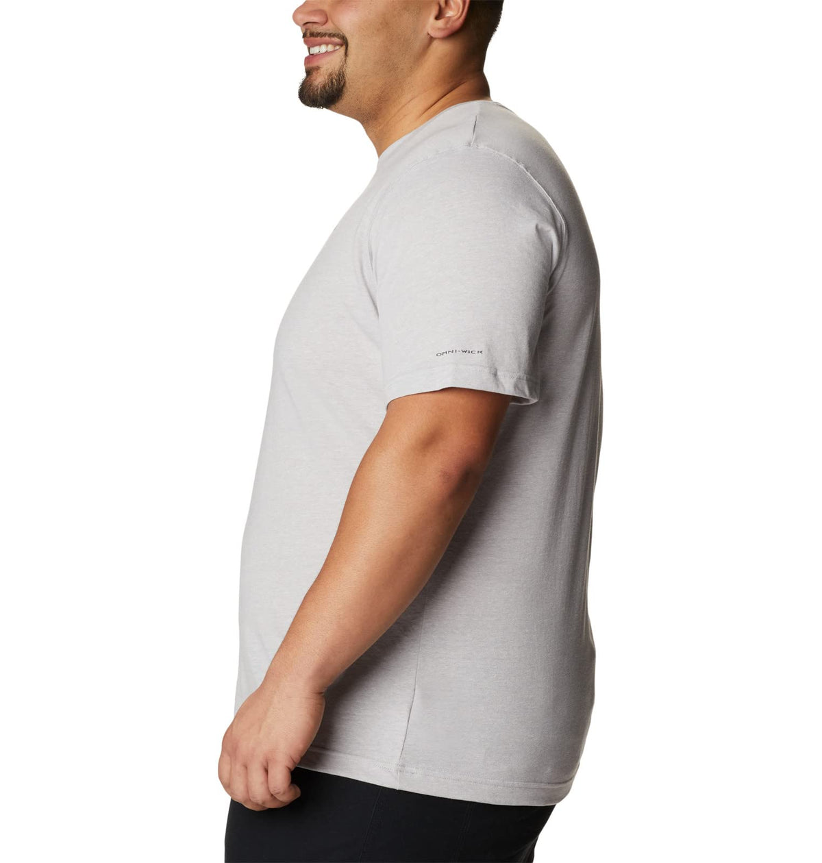 Columbia Mens Thistletown Hills Short Sleeve T-Shirt, Columbia Grey Heather, XX-Large