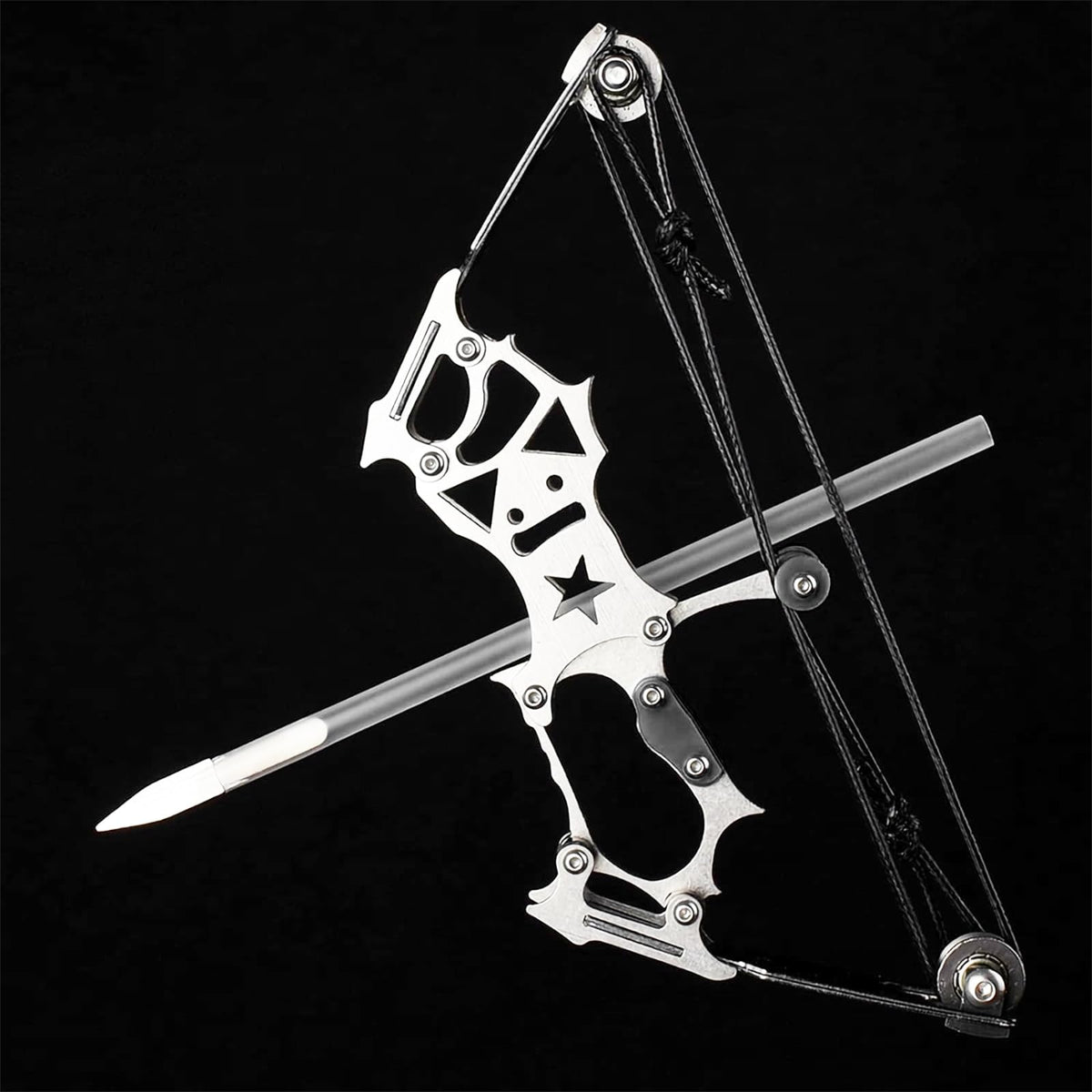 Compound Bow Archery Set Professional Competition Professional Training Outdoor Adventure Black Pentagram air Style