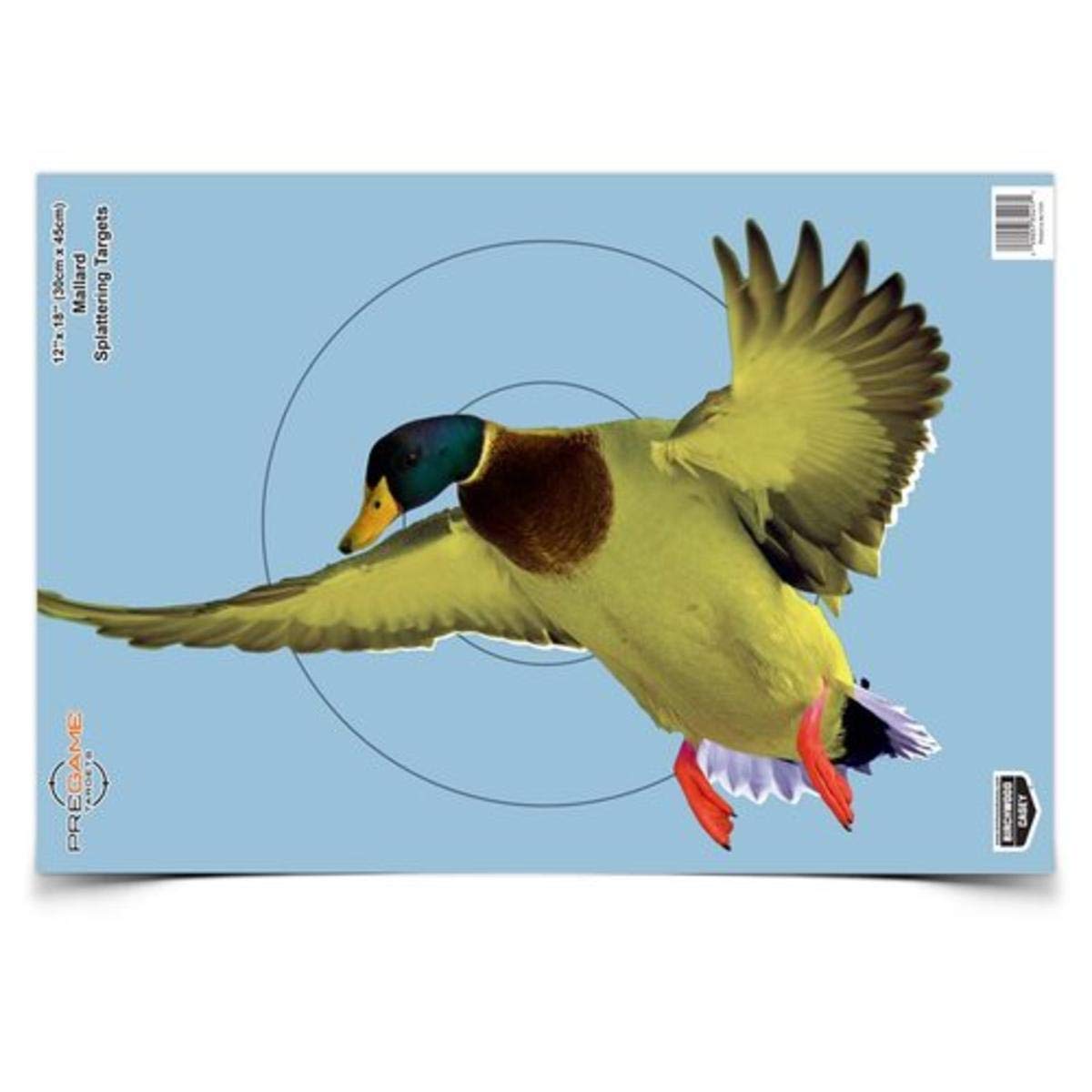 Birchwood Casey unisex adult Birchwood Casey PREGAME 12 x 18 Duck Target 8 targets, 0, x18 US