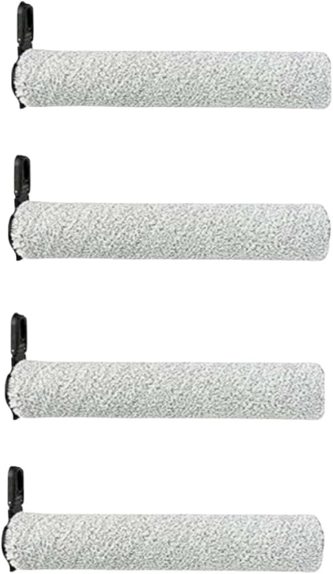 Vacuum Cleaner Accessory Steam Floor Cleaner Roller Brush Includes 4 Pieces