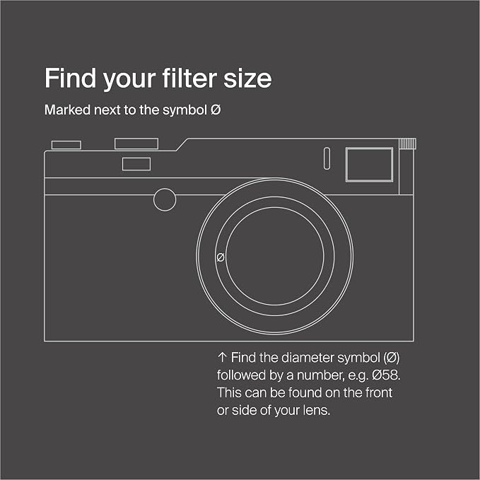 Urth 72mm Ethereal Black Mist ¹⁄₁ Diffusion Lens Filter