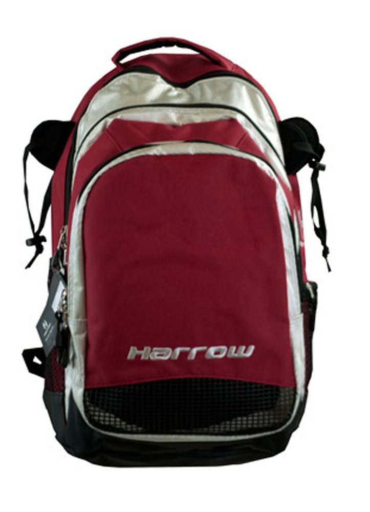Harrow Elite Backpack, Maroon/Silver