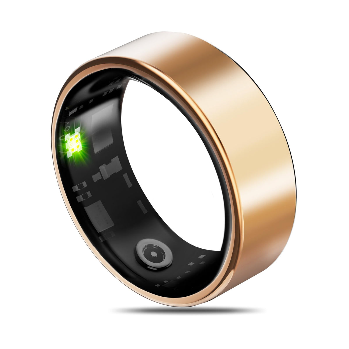 Milavan Smart Health Ring Fitness Tracker for Men Women, Sleep, Stress & Activity Monitoring, IP68 Waterproof, Long Lasting Battery, No Subscription Fees, Compatible with iOS & Android, Coral 11