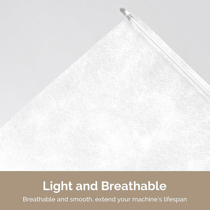MelodySusie 200 Sheets Nail Dust Collector Filter Paper, Disposable Dust Vacuum
