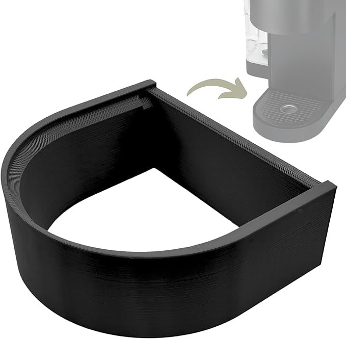 Coffee Cup Riser Compatible with Keurig K-Supreme & K-Slim – Raises Mug Height to Prevent Splashing – Drip Tray Riser Accessory for Short Mugs & Travel Cups – Stable Coffee Machine Cup Stand