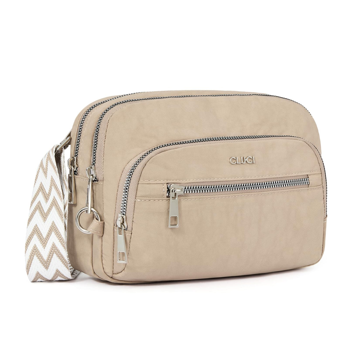 CLUCI Anti Theft Crossbody Bags for Women Travel Small Crossbody Bag Purses for Women RFID Nylon Belt Bag