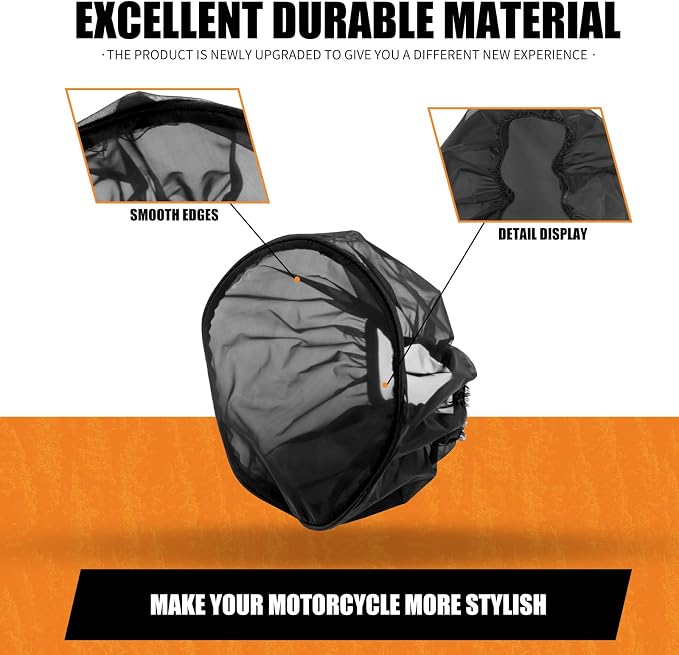 Air Filter Rain Sock Cover Dustproof Waterproof Air Filter Protective Cover Fit