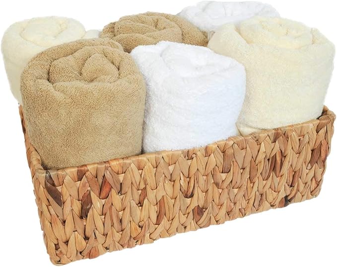 Premium Cotton 4 Pack Turkish Bath Towels 27x54 Ultra Absorbent Daily Use (4, Brown)