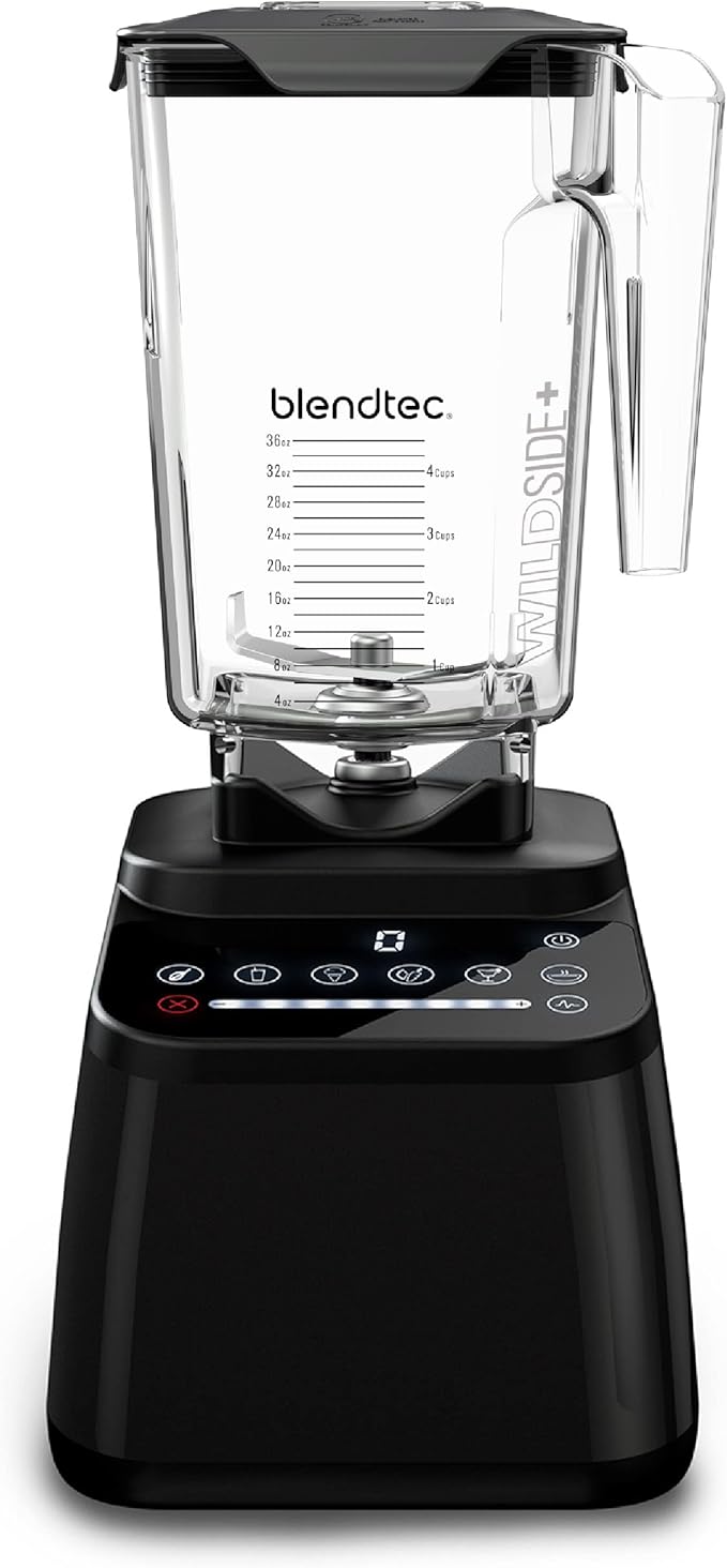 Blendtec Designer 650 Series Blender (Red) & 90oz* WildSide+ Jar