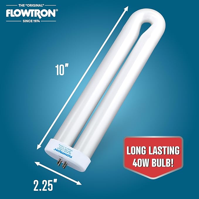 Flowtron BF-190 UV Replacement Bulb for BK-40D Outdoor Bug Zapper | Powerful 40W Bulb | Up to 1 Acre Coverage