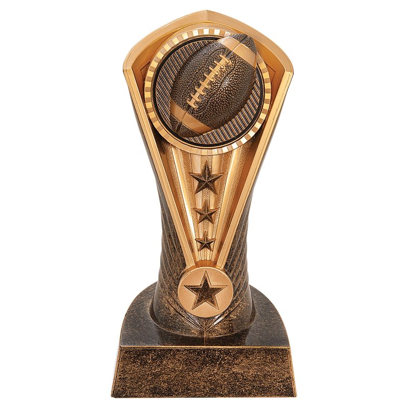 Express Medals 1 Pack of 6.5 Inch Tall Cobra Football Trophy Awards Boys Girls Mens Women Flag Touch Youth Team Trophies Award Tournament Champion Winner Event Prize Gift CA194