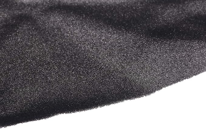 PC Fans Dust Filter Computer Black Dustproof Sponge 60ppi Density Filter