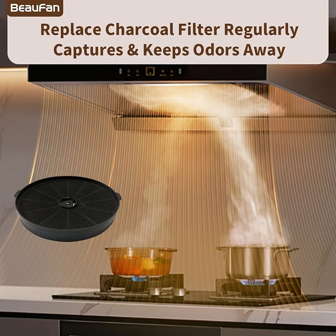2 Pack CFK1-TM Charcoal Filter Replacement