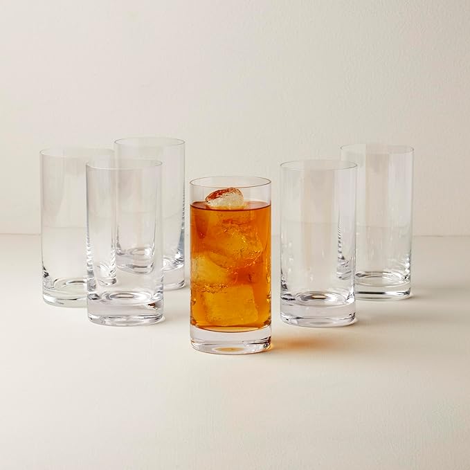 Lenox 896882 Tuscany Classics Cylinder Highballs, Set of 6