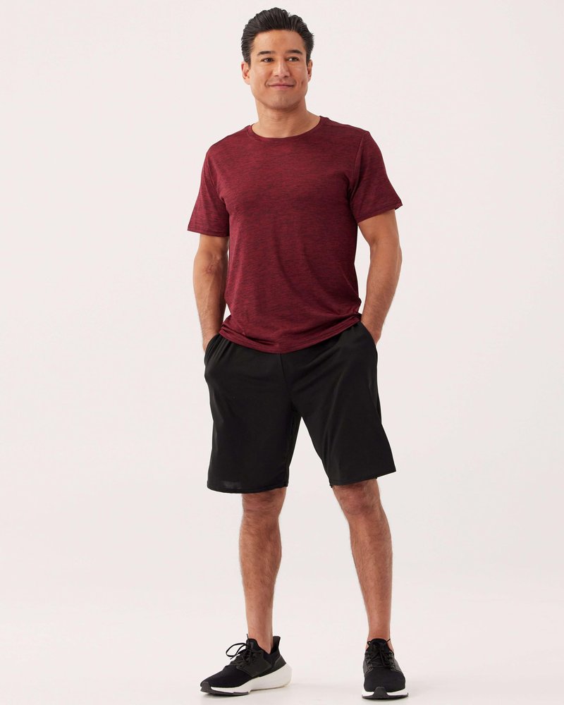 Real Essentials 5 Pack: Men's Dry-Fit Short Sleeve Crew Neck T Shirts Fitness Running Gym Workout Cool Exercise Athletic Tee, Set 17, XX-Large