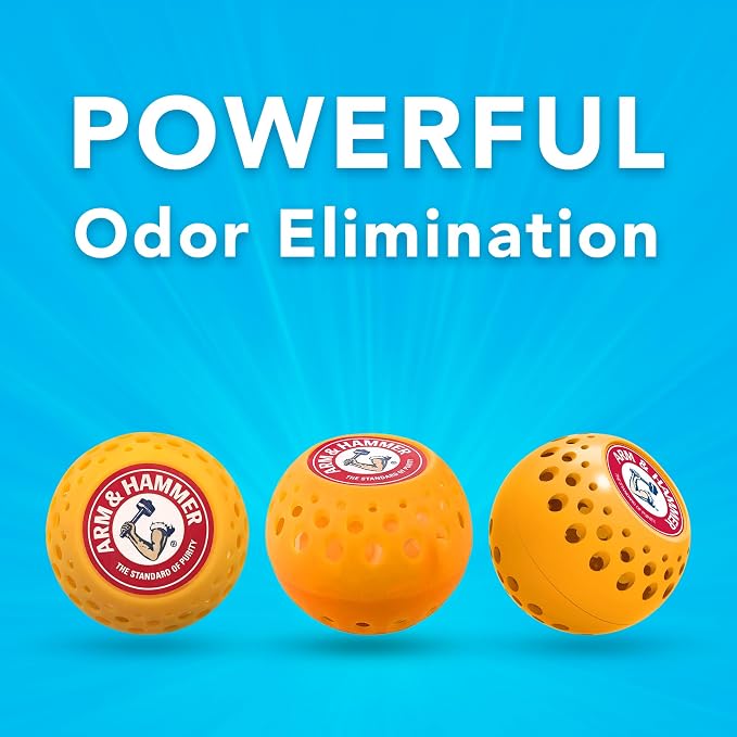 Arm & Hammer Odor Busterz Balls Air Freshener and Odor Eliminator, 10-Piece