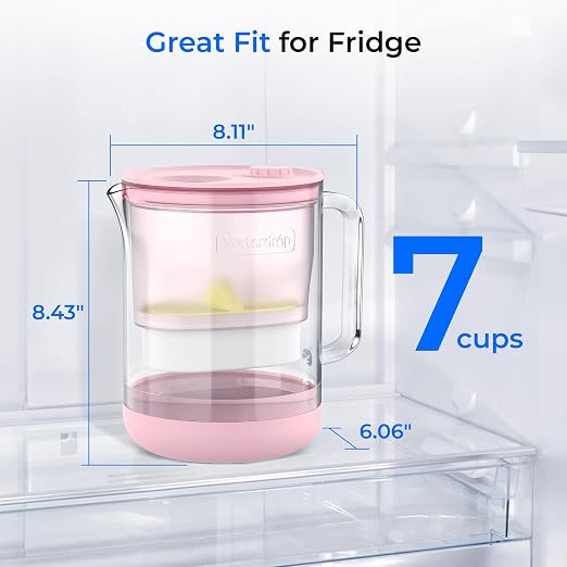 Waterdrop Glass Water Filter Pitcher