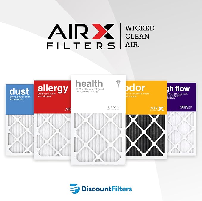 20x25x1 Air Filter by AIRx Filters MERV 11 Pleated Furnace Filter HVAC AC