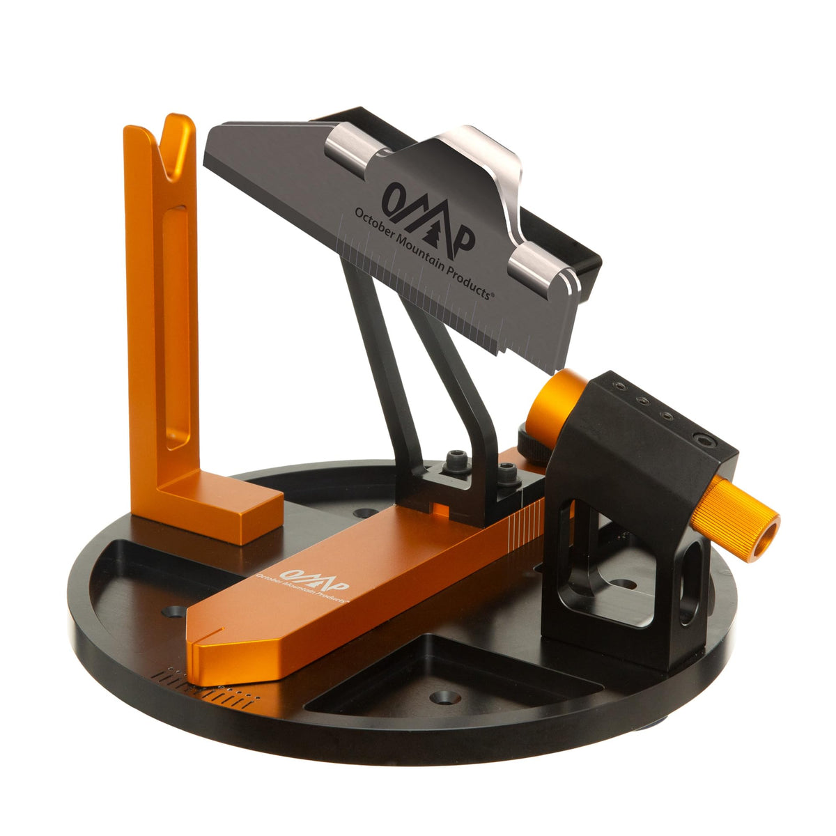 October Mountain Phoenix Fletching Jig w/Left Helical Clamp